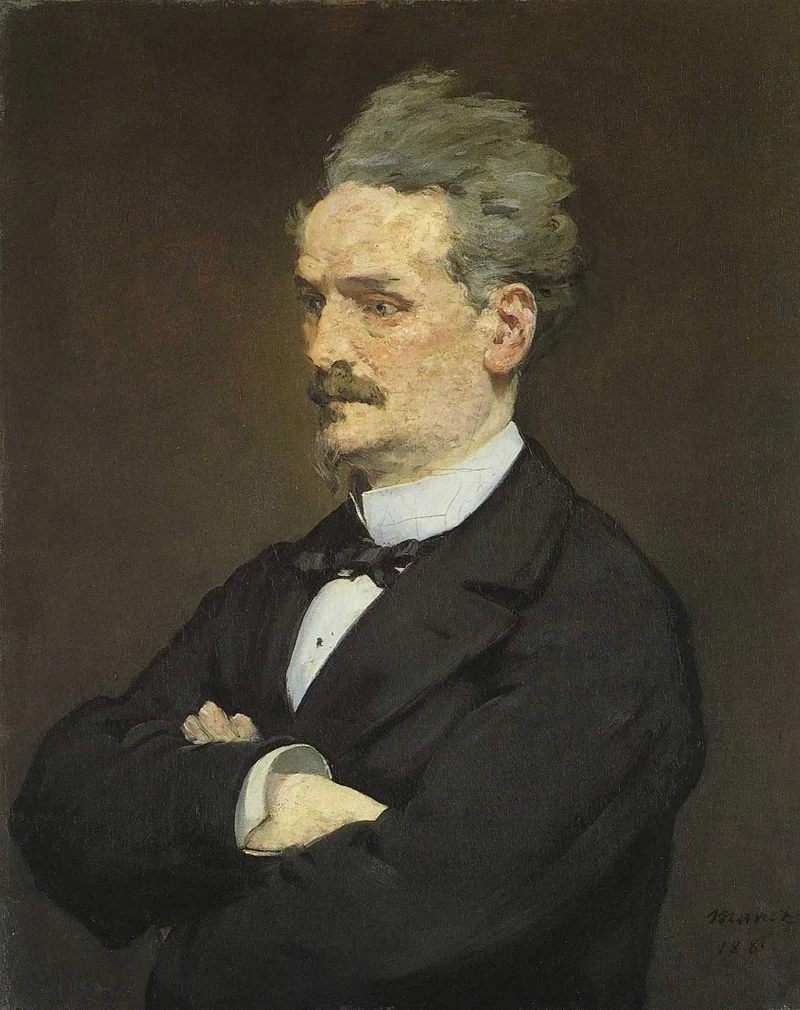  294-Édouard Manet, Ritratto di Henri Rochefort, 1881-Hamburger Kunsthalle, Hamburg-Altstadt, Hamburg-Mitte, Amburgo 
